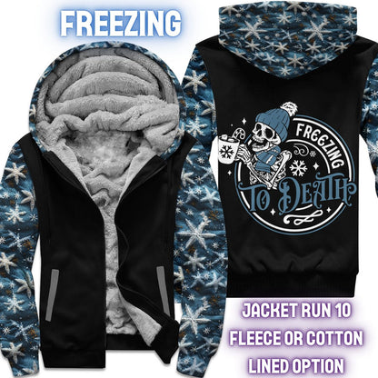 JACKET RUN 14-FREEZING TO DEATH-FLEECE OR COTTON LINER-PREORDER CLOSING 12/16