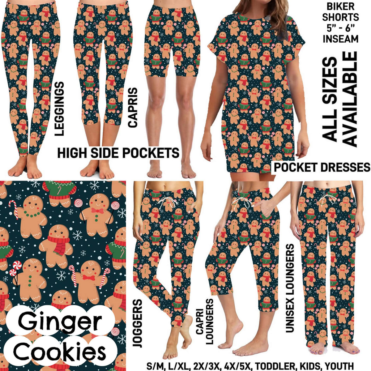 HJXM - Ginger Cookies - Preorder Closing 9/27 ETA: Mid-Nov