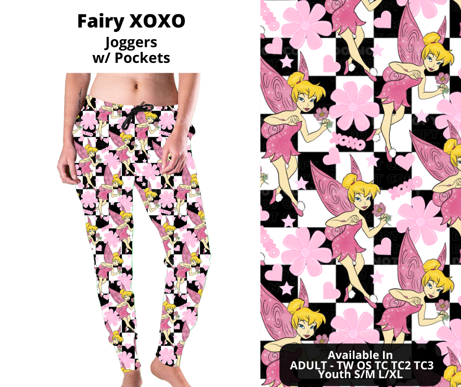 Preorder! Closes 11/21. ETA Jan. Fairy XOXO Joggers