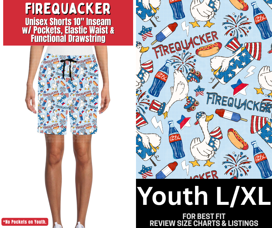Firequacker Unisex Shorts