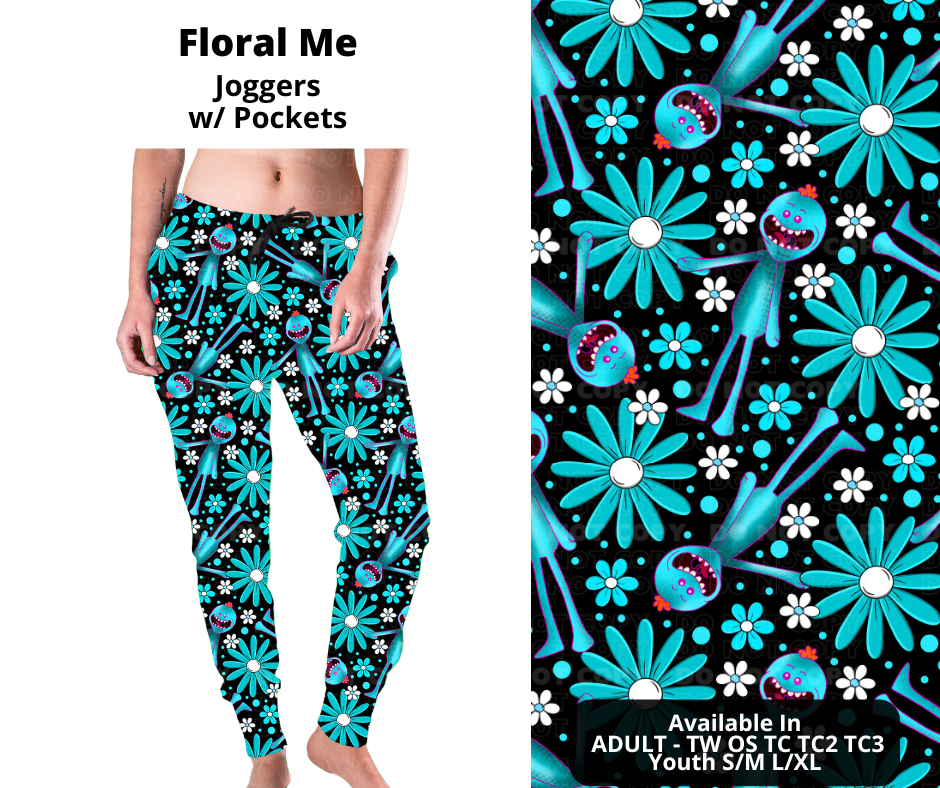 Preorder! Closes 11/21. ETA Jan. Floral Me Joggers