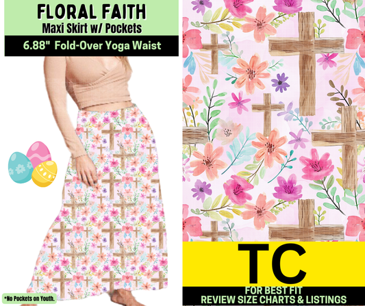 Floral Faith Maxi Skirt