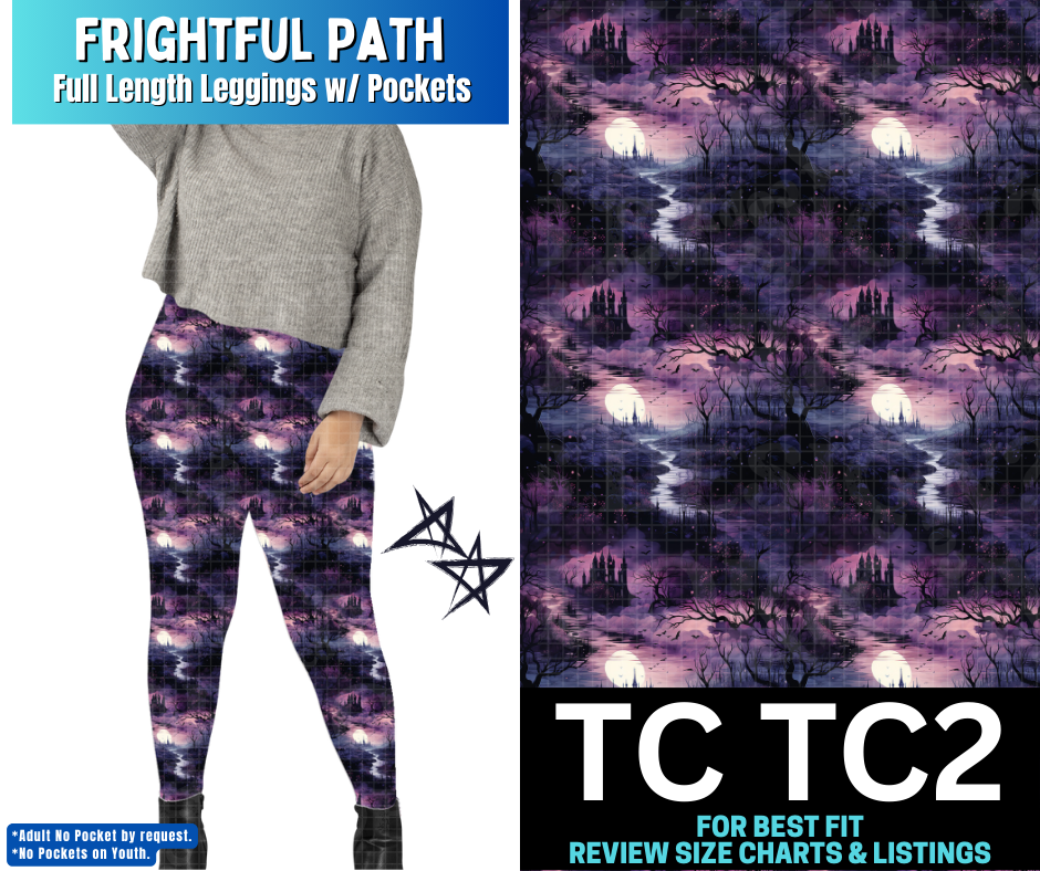Frightful Path Full Length Leggings w/ Pockets
