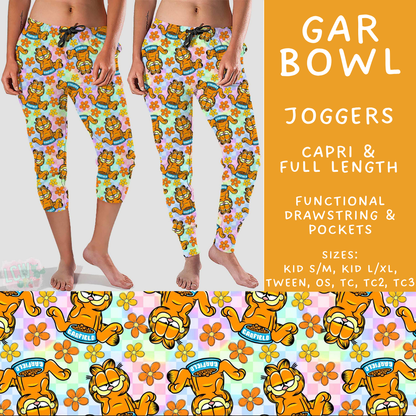 Batch #601 - Cool Characters 19 - Closes 10/21 - ETA mid Dec - Gar Bowl Full and Capri Length Joggers