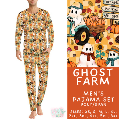 Batch #580 - Fall Family Pajamas 2 - Closes 9/4 - ETA early Nov - Ghost Farm Men's Pajama Set