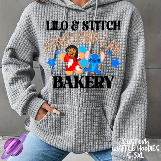 GINGERBREAD BAKERY - CUSTOM WAFFLE HOODIES PREORDER CLOSING 9/30