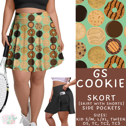 Batch #610 - Cookie Dealer 3 - Closes 11/9 - ETA early Jan - GS Cookie Skort