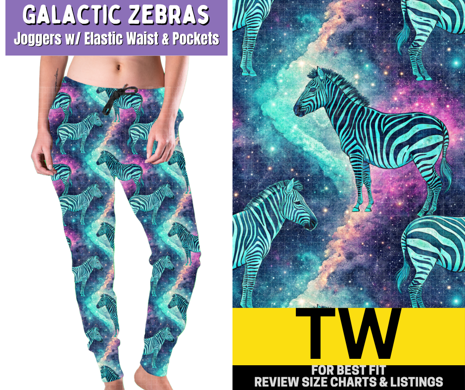 Galactic Zebras Joggers