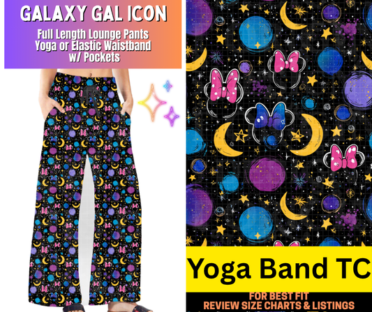 Galaxy Gal Icon Full Length Lounge Pants