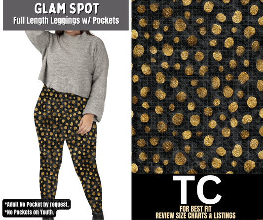 Glam Spot Full Length Leggings w/ Pockets
