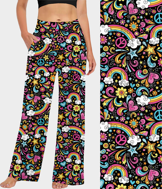 RTS - Groovy Rainbow Lounge Pants
