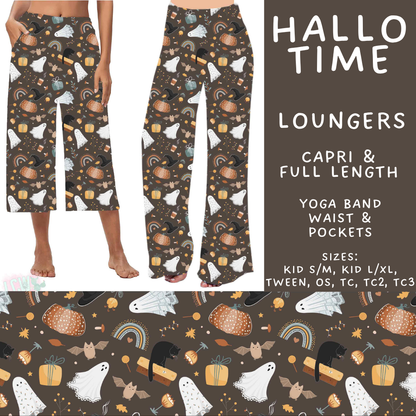 Batch #574 - HalloThanksMas - Closes 8/24 - ETA mid/late October - Hallo Time Capri and Full Length Loungers