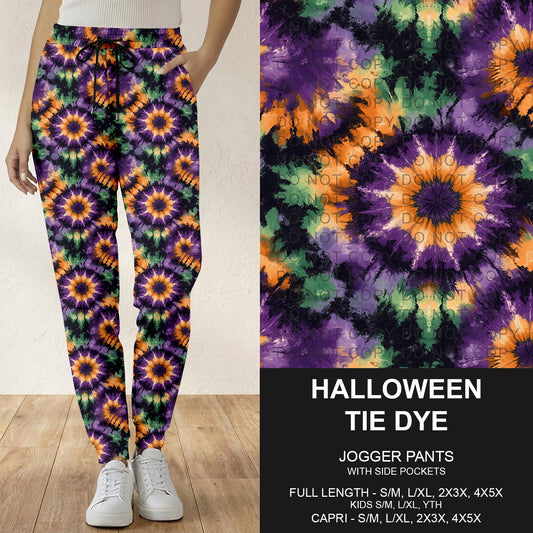 B295 - Preorder Halloween Tie Dye Joggers (Closes 6/14. ETA: late Aug.)