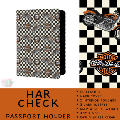 Batch #609 - Travel Collection 2 - Closes 11/6 - ETA early Jan - Har Check Passport Holder