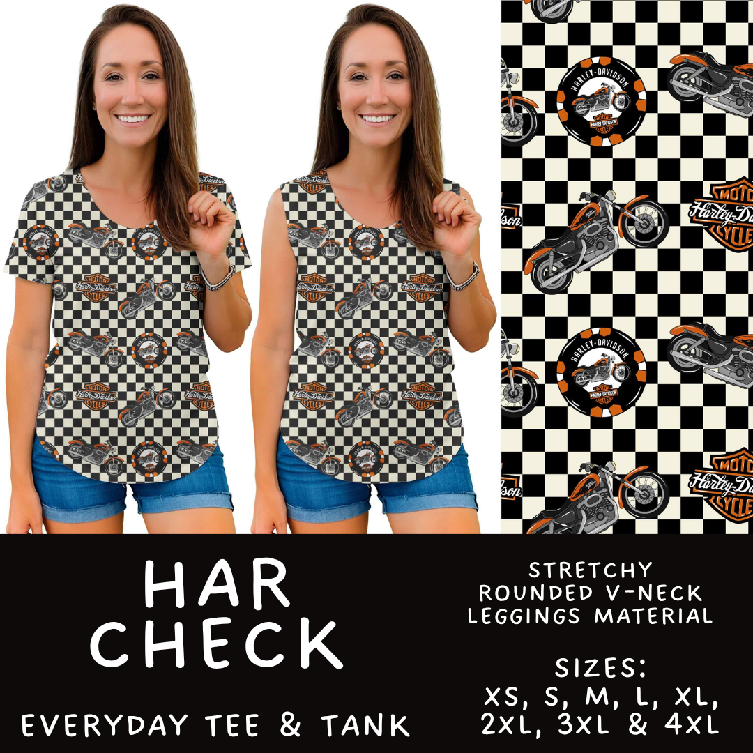 Batch #607 - Fun Run 28 - Closes 11/2 - ETA early Jan - Har Check Everyday Tank & Tee