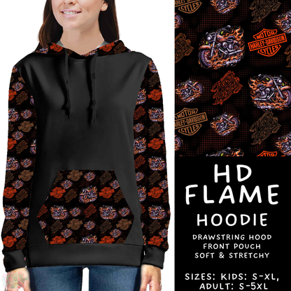 Batch #592 -  Fun Run 27 - Closes 9/30 - ETA late Nov - HD Flame Hoodie