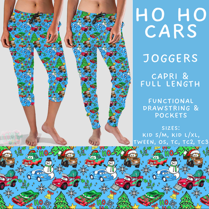 Batch #598 - Magical Character Christmas 2 - Closes 10/14 - ETA early Dec - Ho Ho Cars Full and Capri Length Joggers