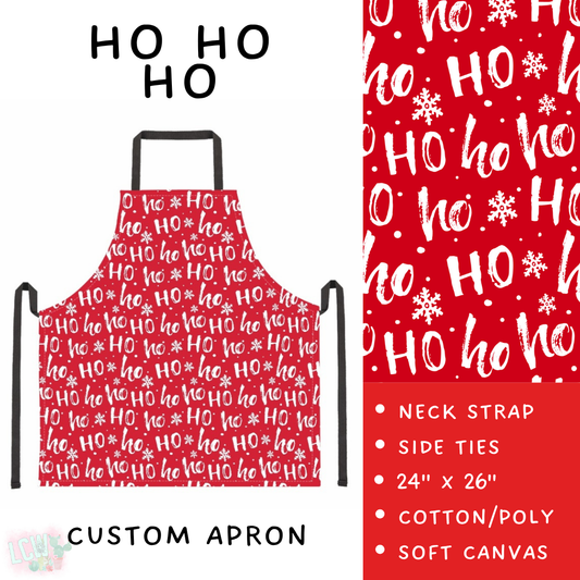 Batch #591 - Baking Spirits Bright 3 - Closes 9/28 - ETA mid/late Nov - Ho Ho Ho Apron