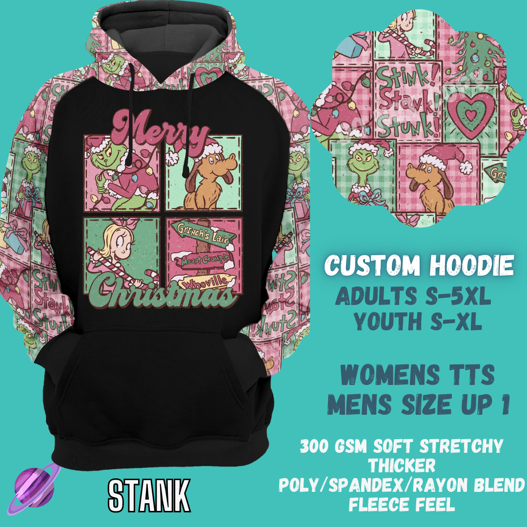 STANK - CUSTOM DESIGNED HOODIE RUN PREORDER CLOSING 9/27