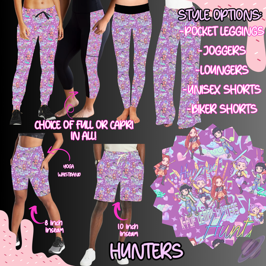 HUNTERS-BATCH 121-PREORDER-6 STYLES OF BOTTOMS-HARD CLOSE 1/2