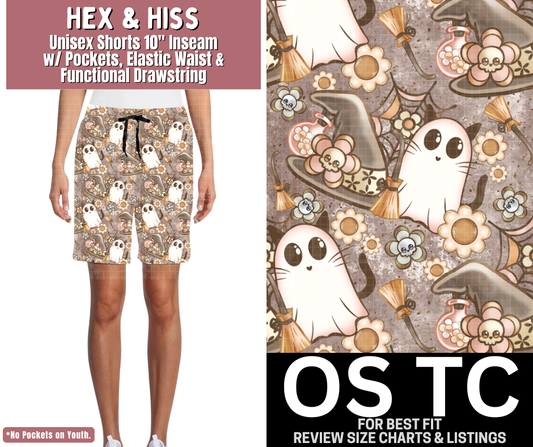 Hex & Hiss Unisex Shorts