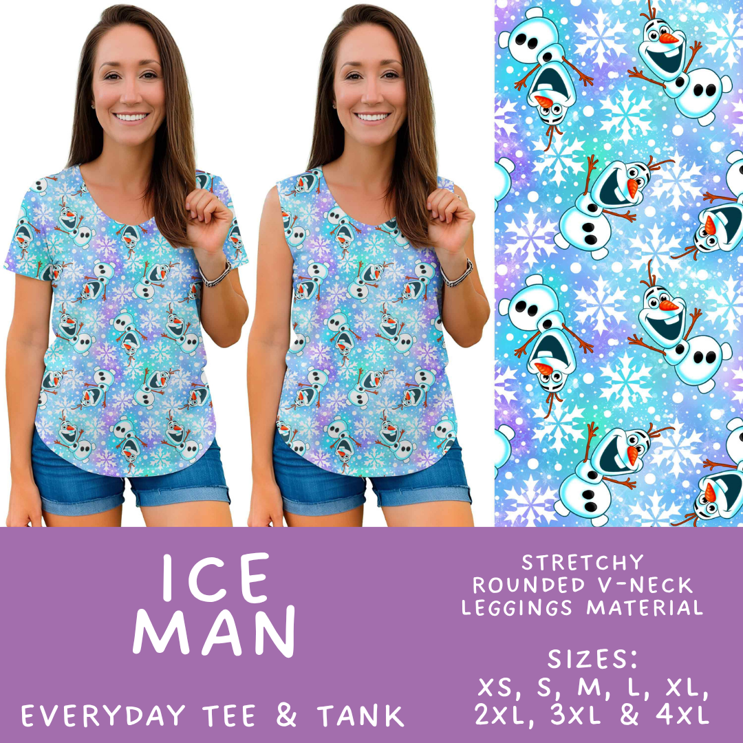 Batch #606 - Magical Character Winter - Closes 10/30 - ETA late Dec - Ice Man Everyday Tank & Tee