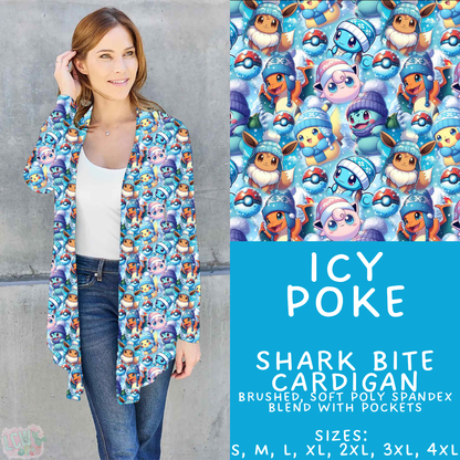Batch #606 - Magical Character Winter - Closes 10/30 - ETA late Dec - Icy Poke Cardigan