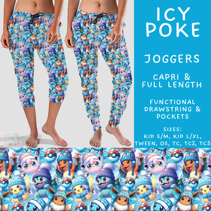 Batch #606 - Magical Character Winter - Closes 10/30 - ETA late Dec - Icy Poke Full and Capri Length Joggers
