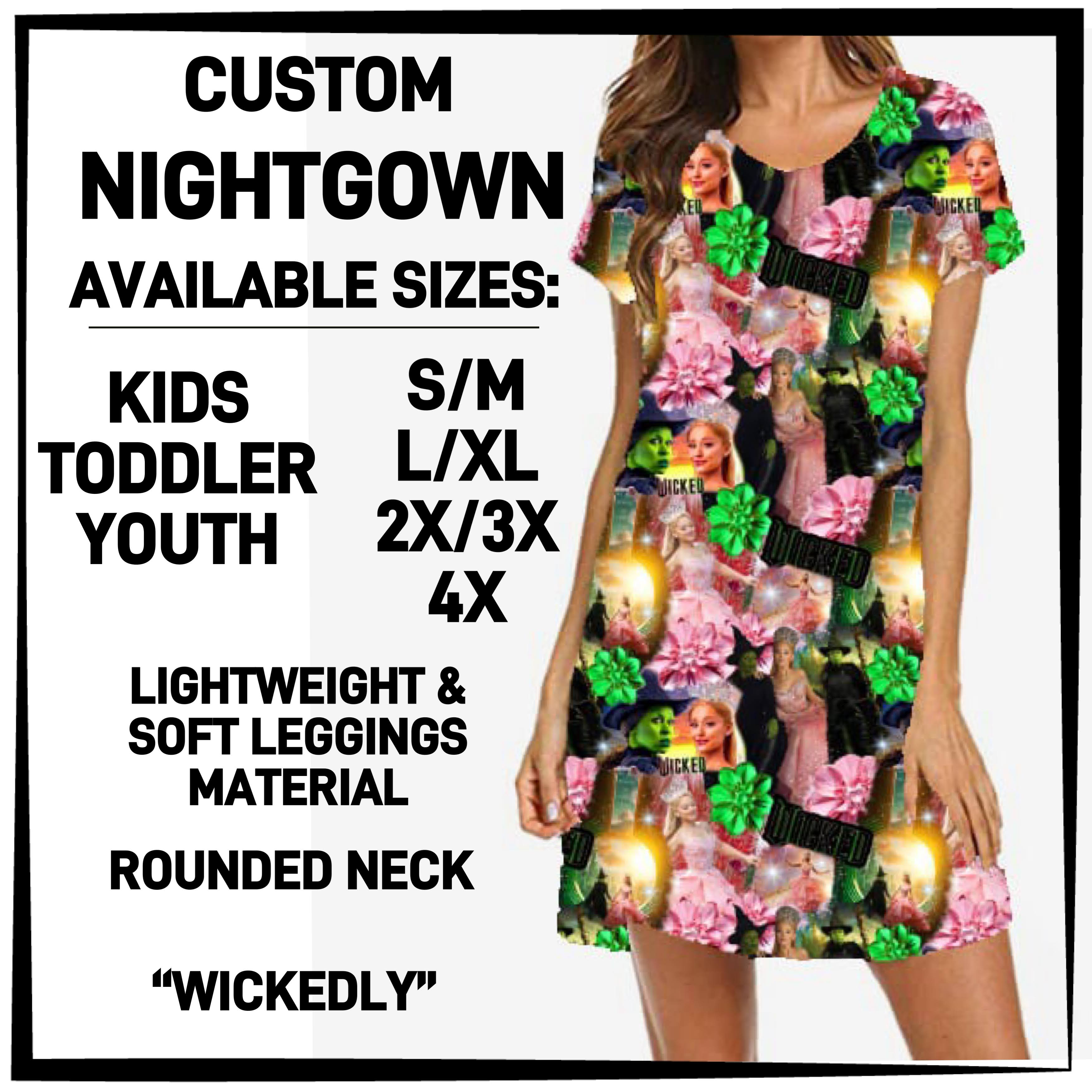 N6GB - Wickedly Nightgown - Preorder ETA: Mid-Feb