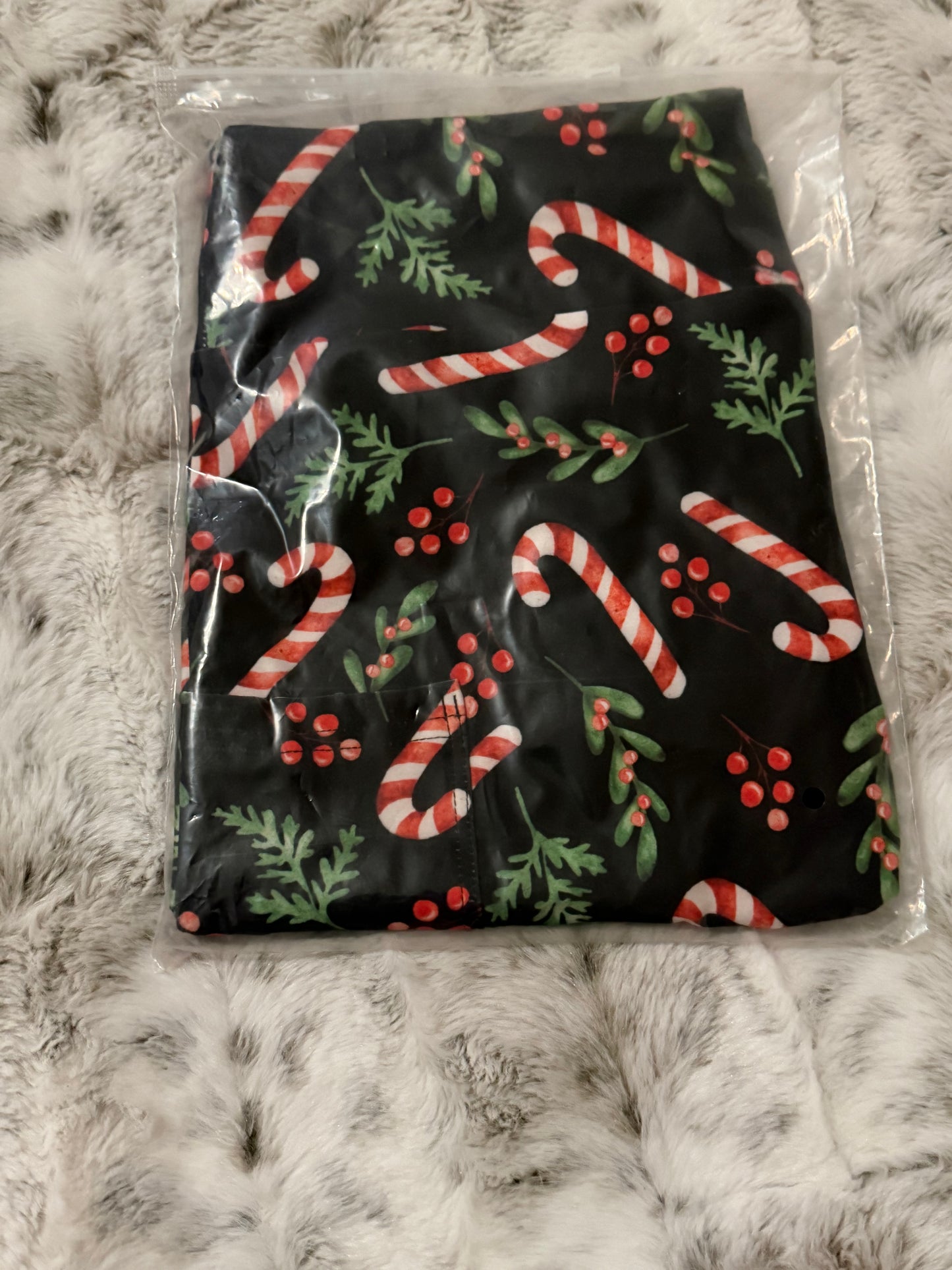 Peppermint Garden Full Length Leggings With Pockets