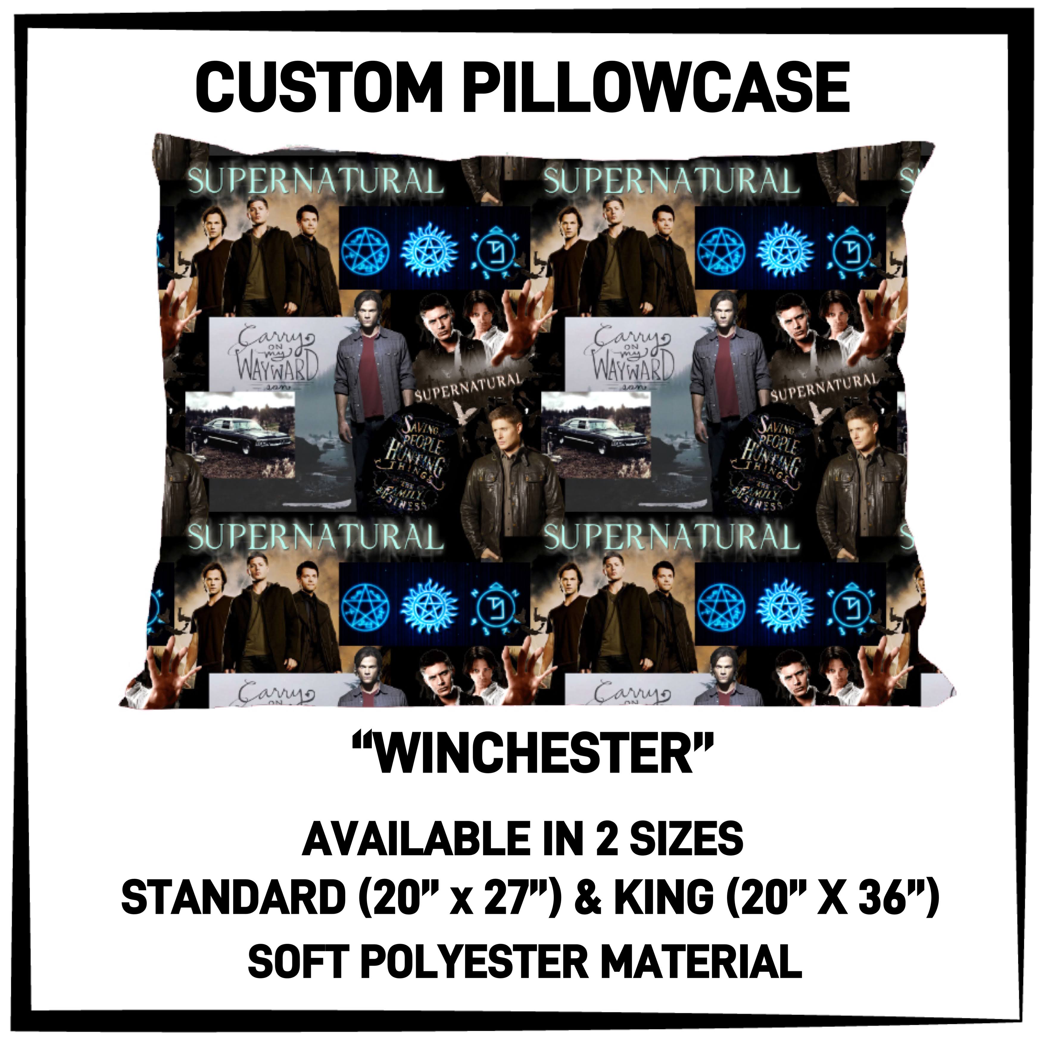 PW4C - Winchester Pillowcase - Preorder ETA: Mid-Nov