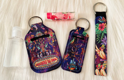 Inspired Tiki Room Key Chain Set