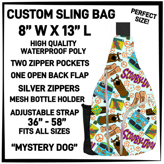 S13G - Mystery Dog Sling Bag - Preorder Closing 1/15 ETA: Mid-March
