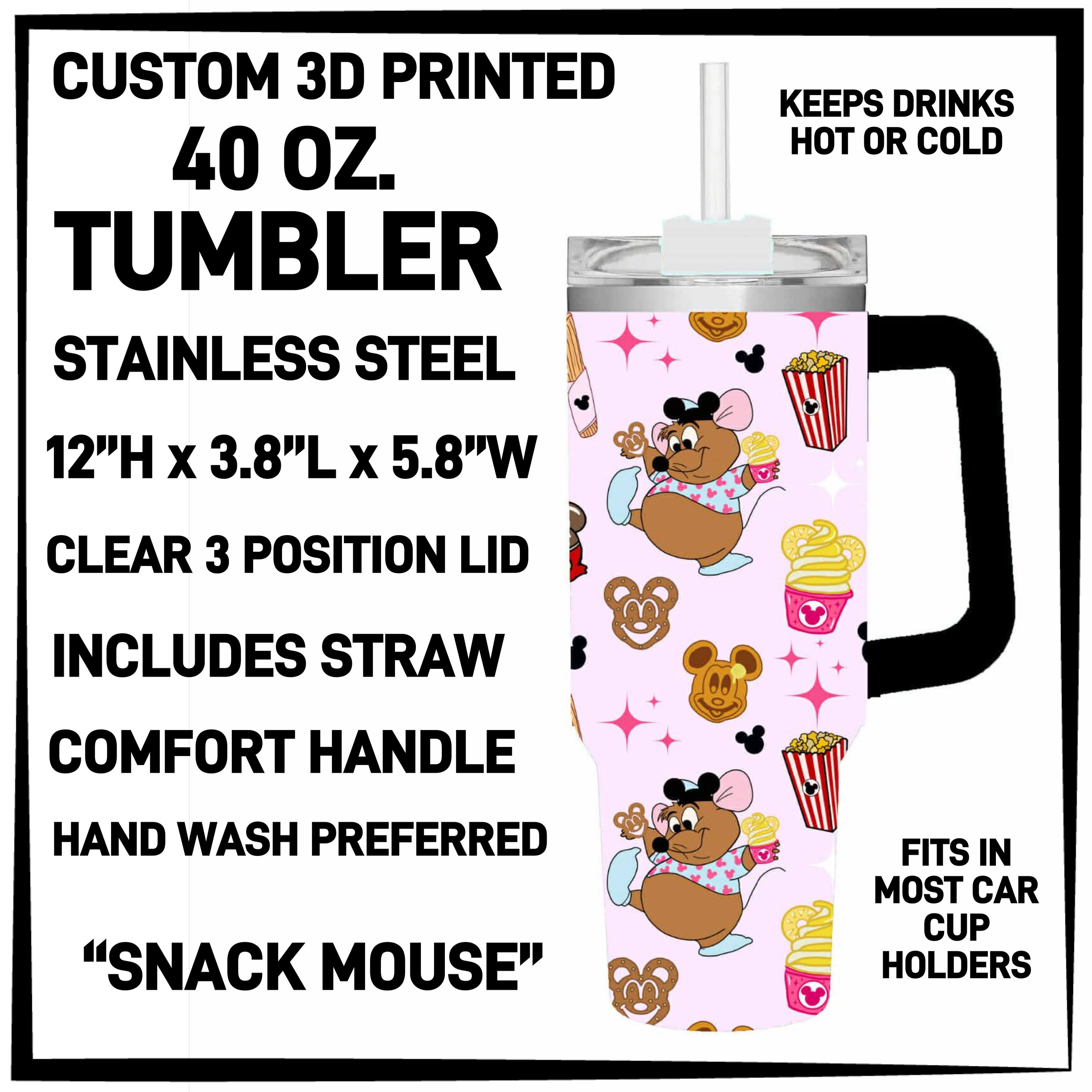 T4BM - Snack Mouse 40oz Tumbler - Preorder ETA: Late Feb