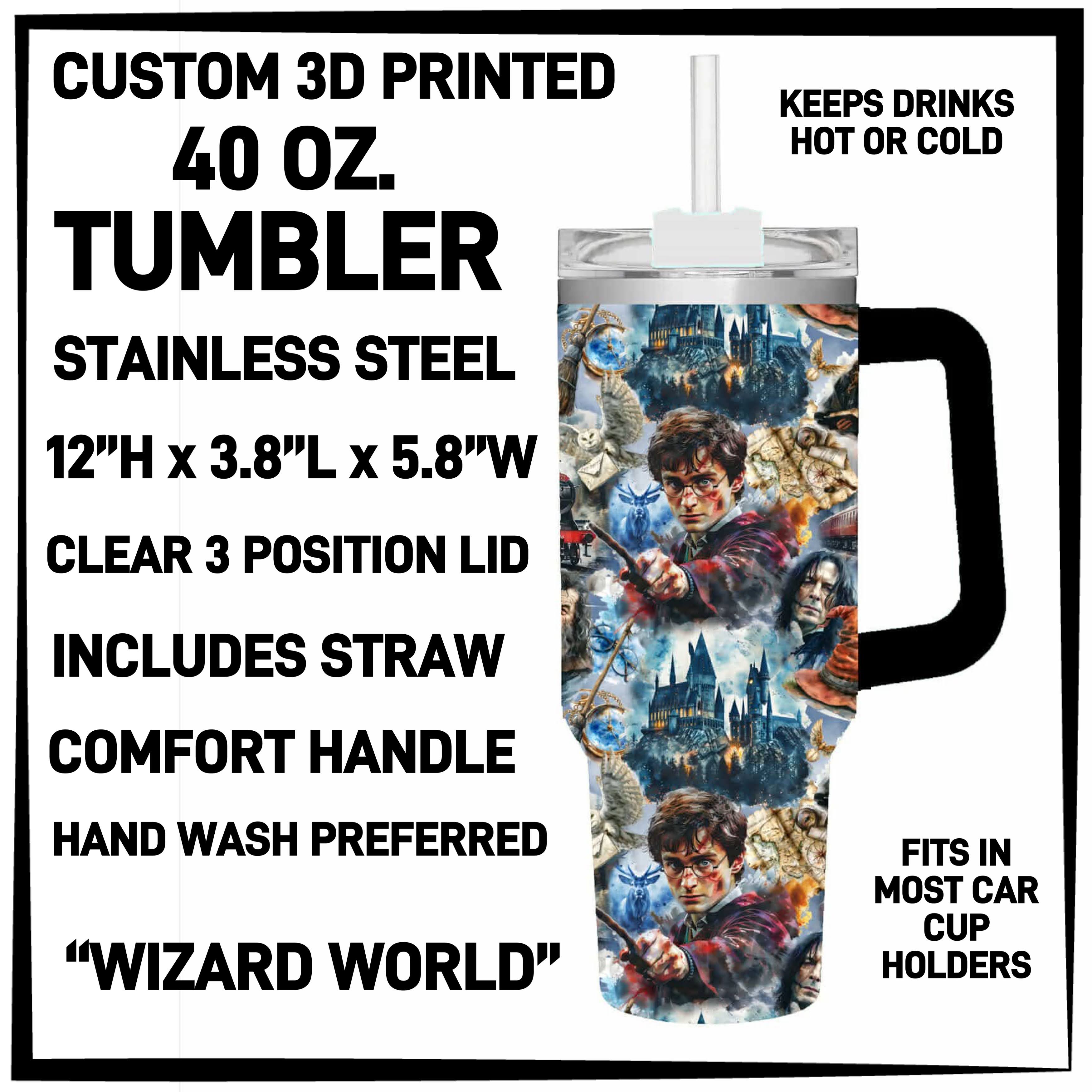 T4BM - Wizard World 40oz Tumbler - Preorder ETA: Late Feb