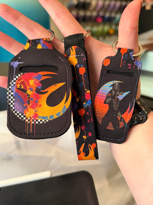 Space Artist  Room Key Chain Set