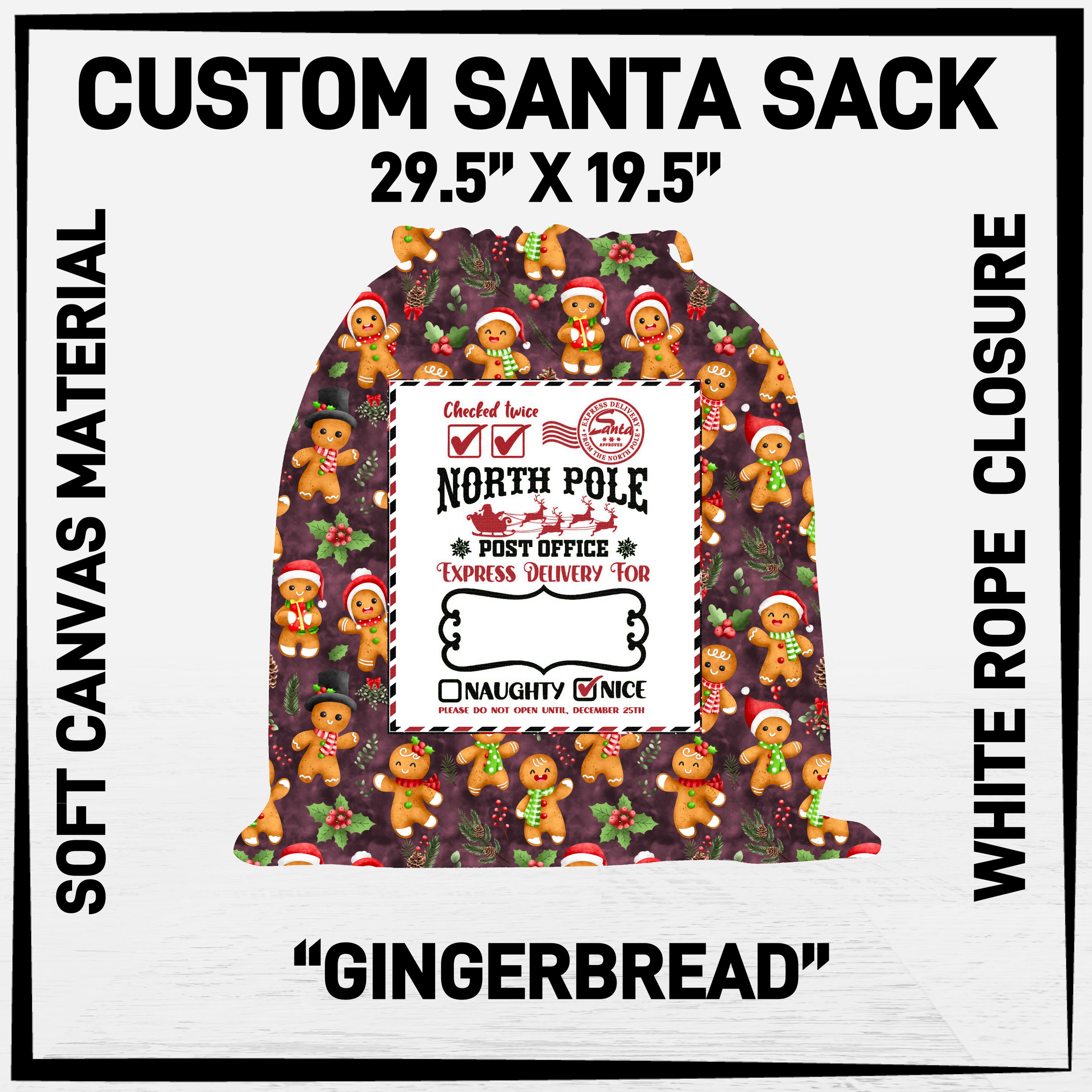 S1AN - Gingerbread Santa Sack - Preorder ETA: Late Nov