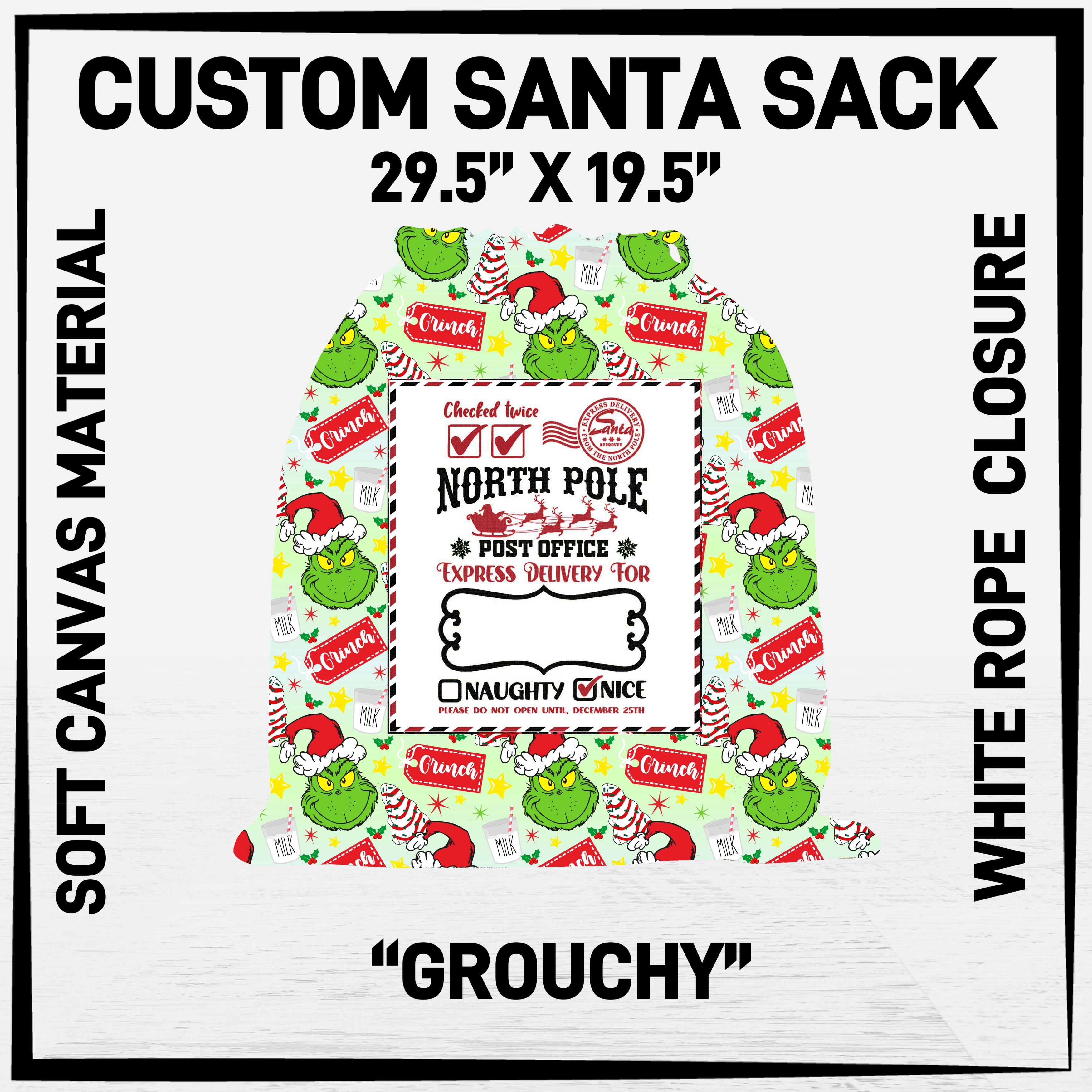 S1AN - Grouchy Santa Sack - Preorder ETA: Late Nov