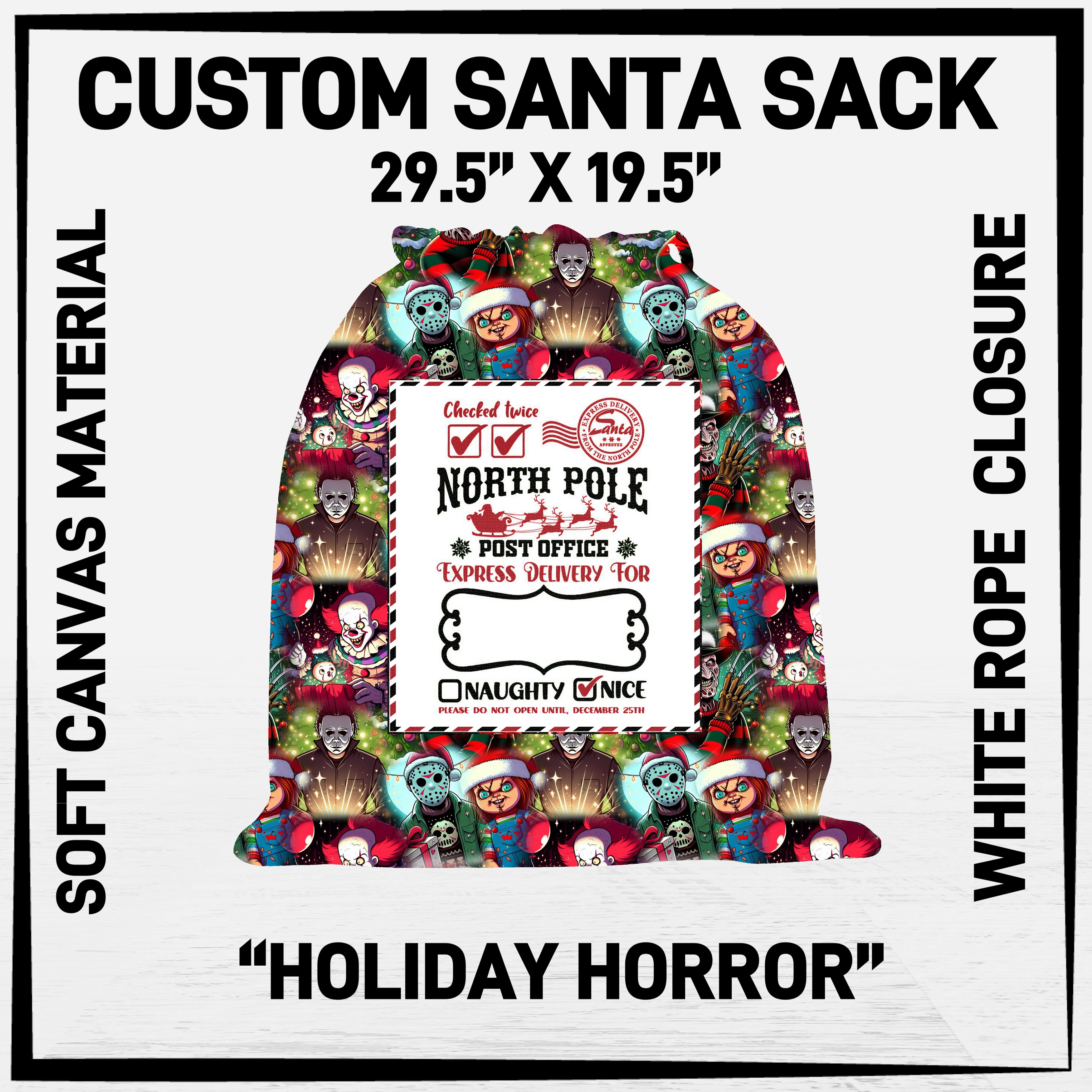 S1AN - Holiday Horror Santa Sack - Preorder ETA: Late Nov