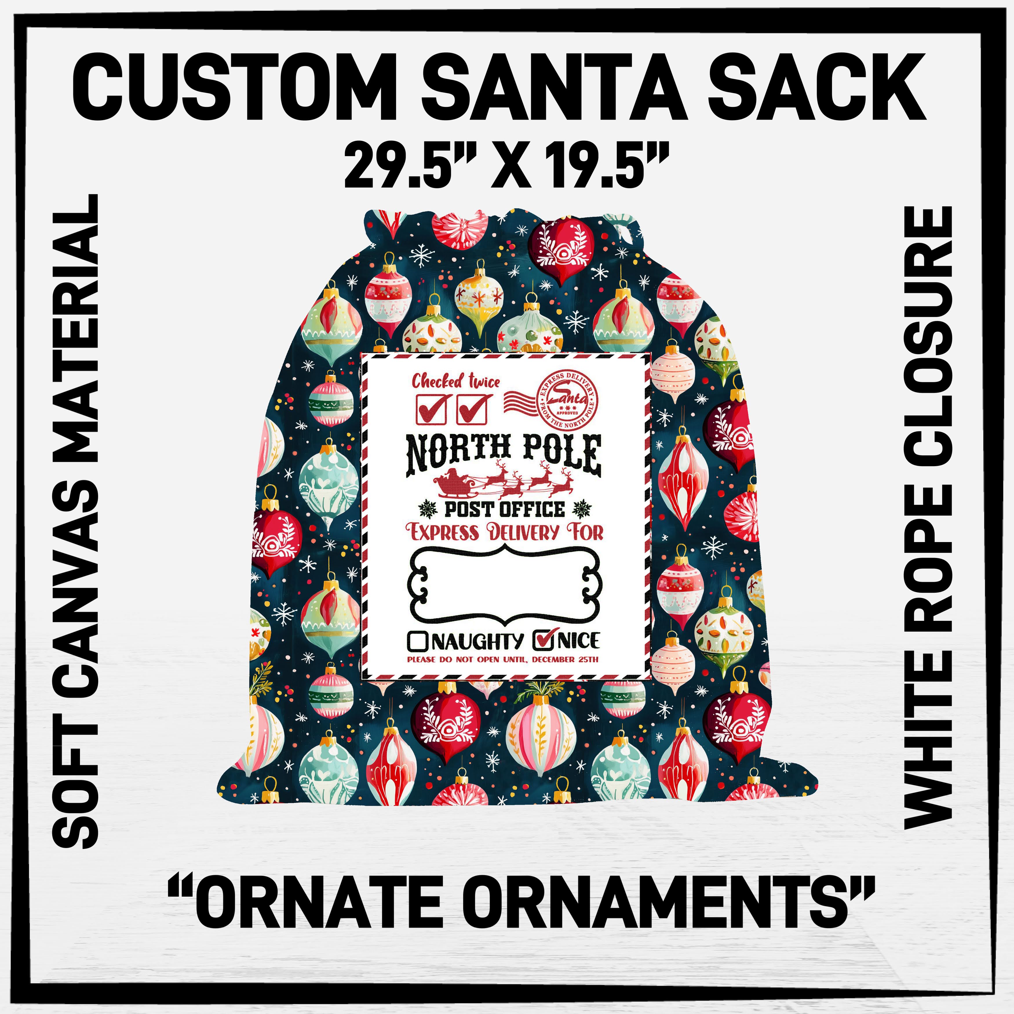 S1AN - Ornate Ornaments Santa Sack - Preorder ETA: Late Nov