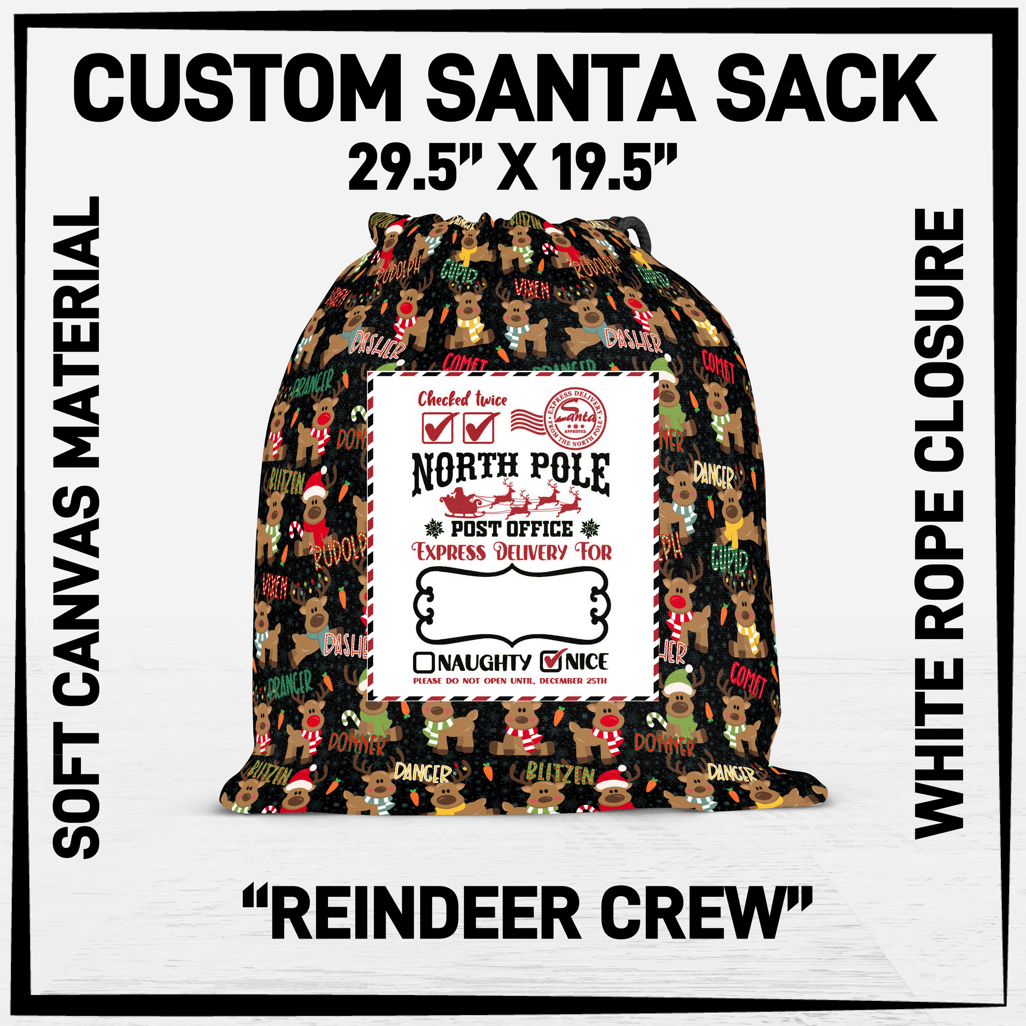 S1AN - Reindeer Crew Santa Sack - Preorder ETA: Late Nov