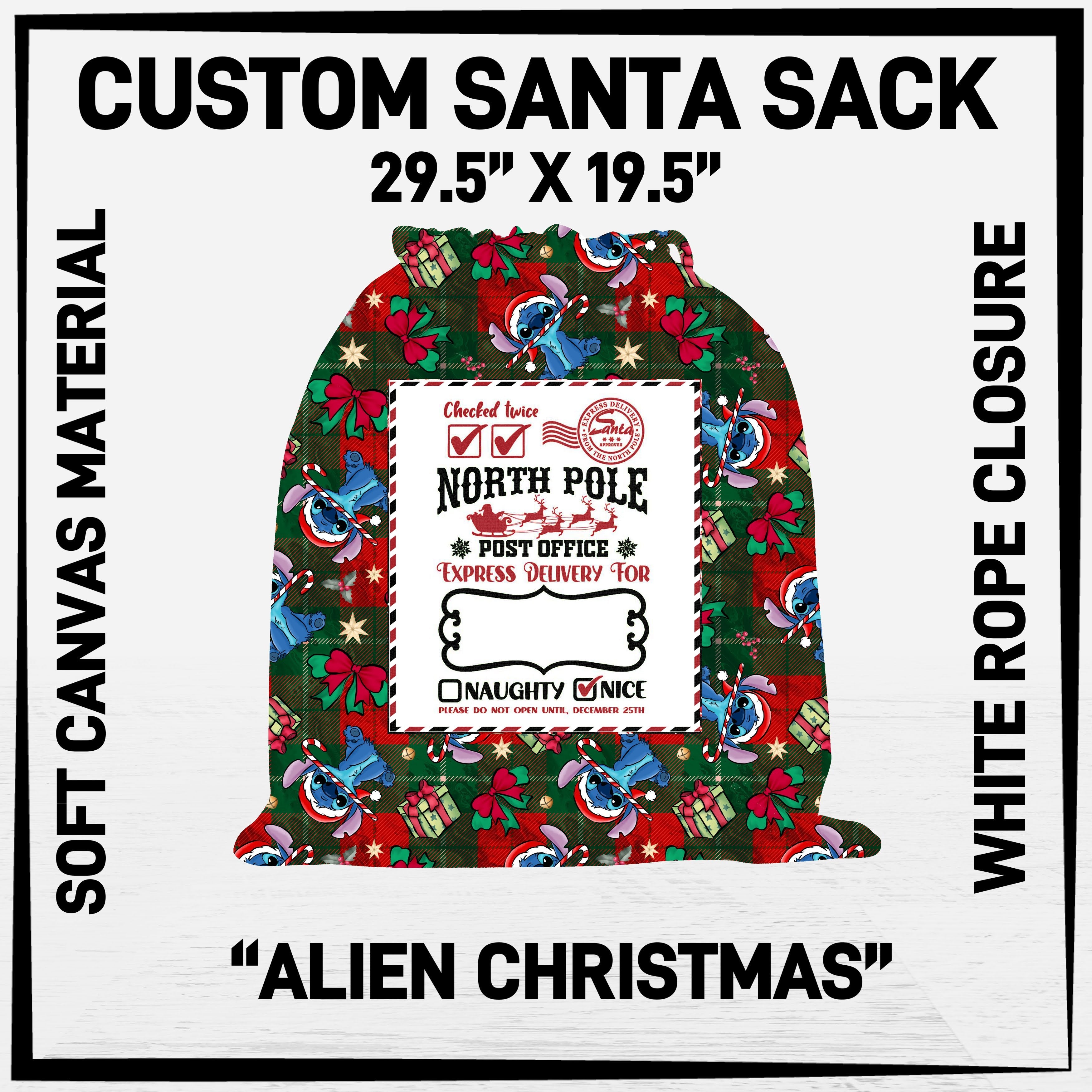 S1AN - Alien Christmas Santa Sack - Preorder ETA: Late Nov