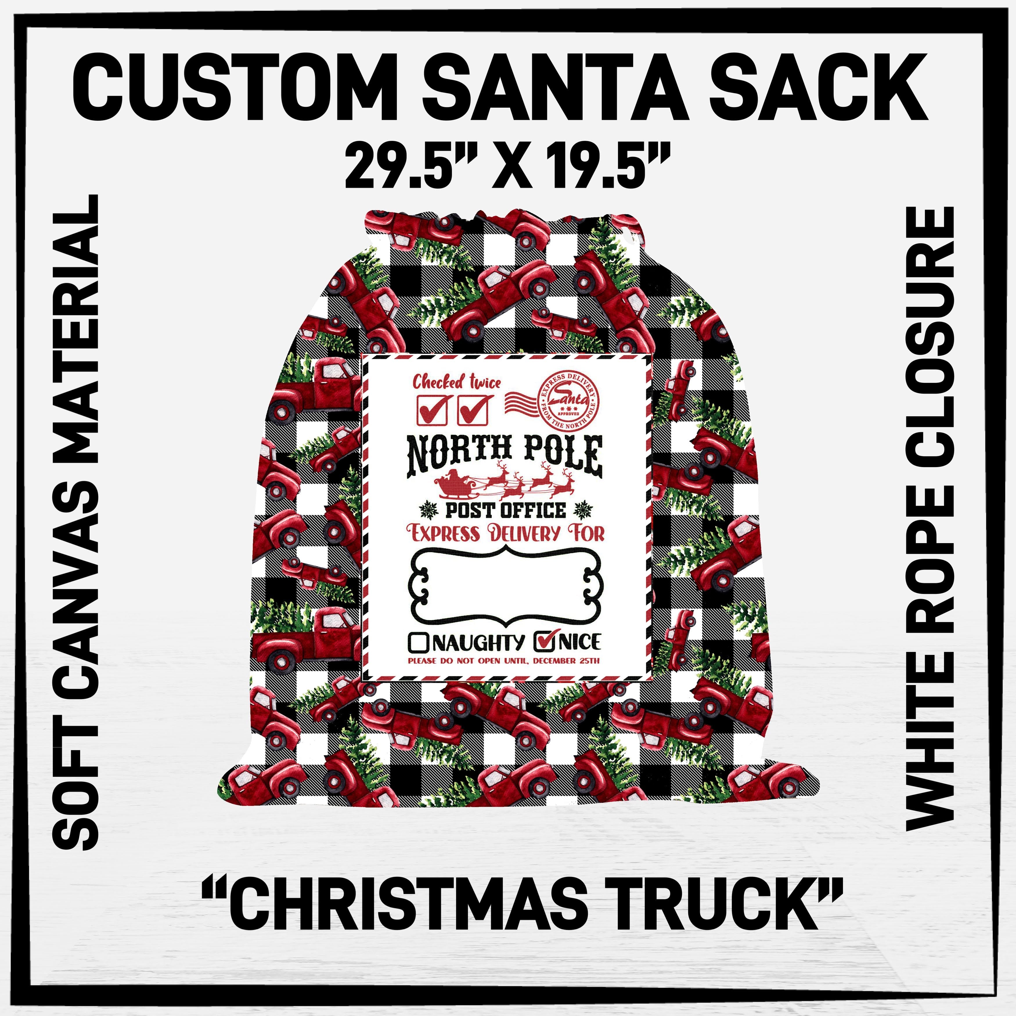 S1AN - Christmas Truck Santa Sack - Preorder ETA: Late Nov