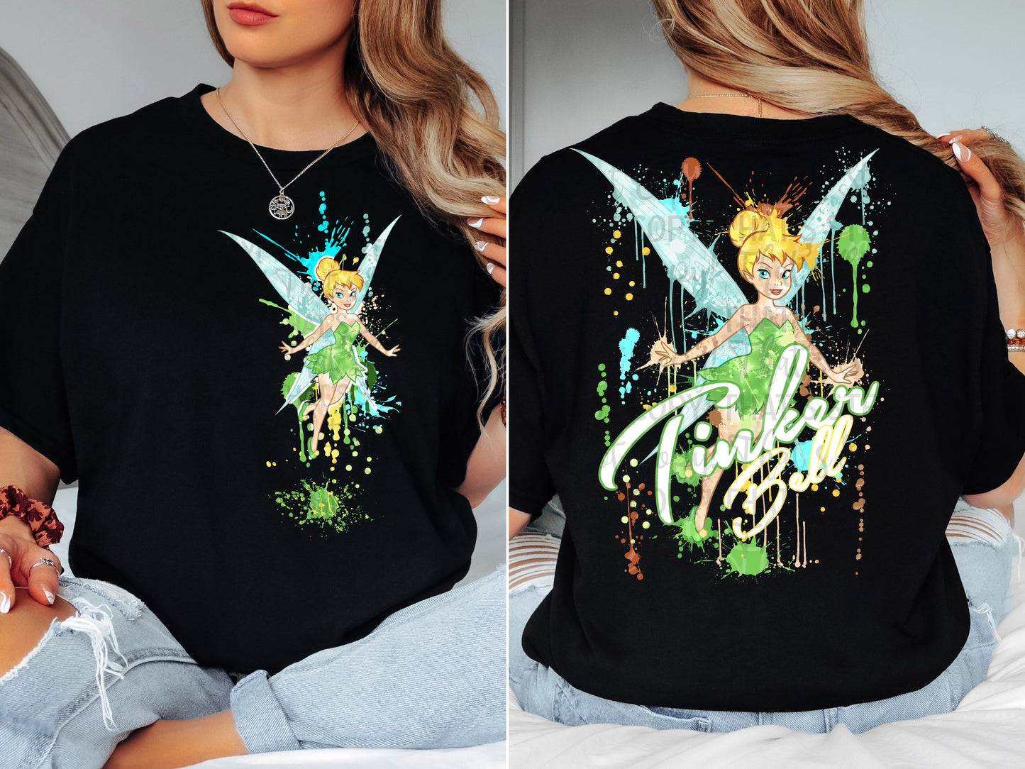 FAIRY SPLATTER DOUBLE SIDED TEE