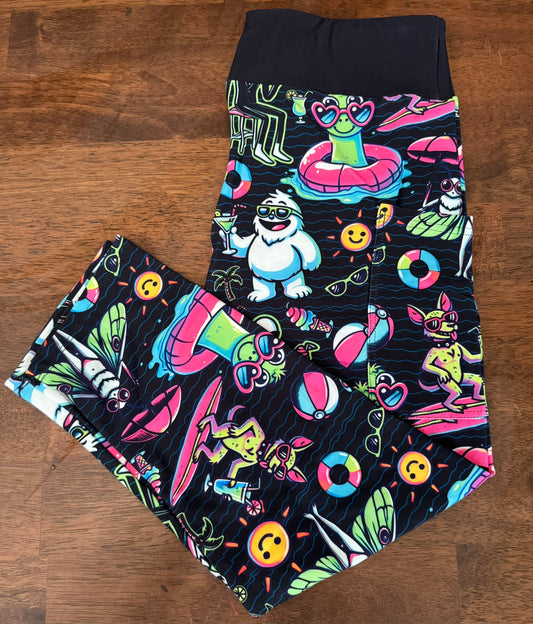 Crypids Summer Capri With Pockets