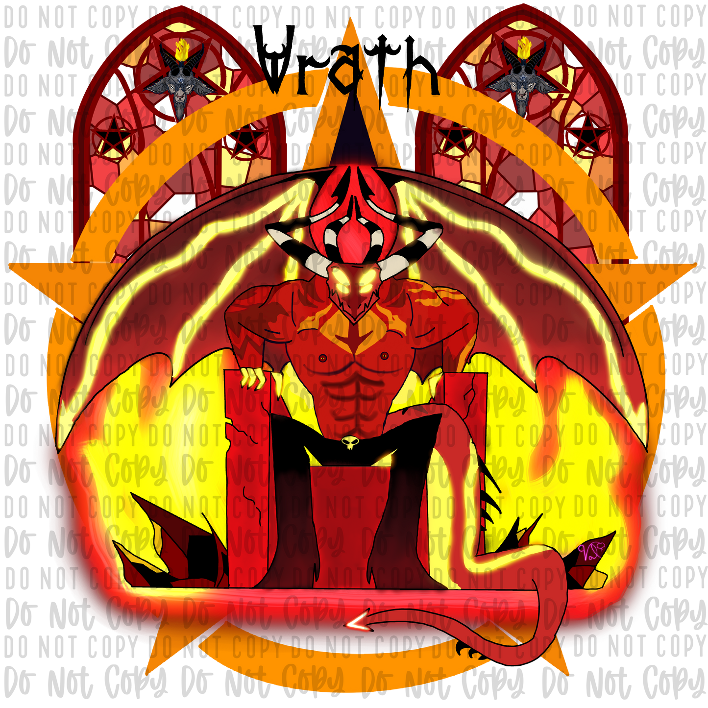 Exclusive Wrath Digital Design File