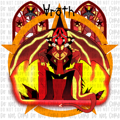 Wrath Sin Digital Design File