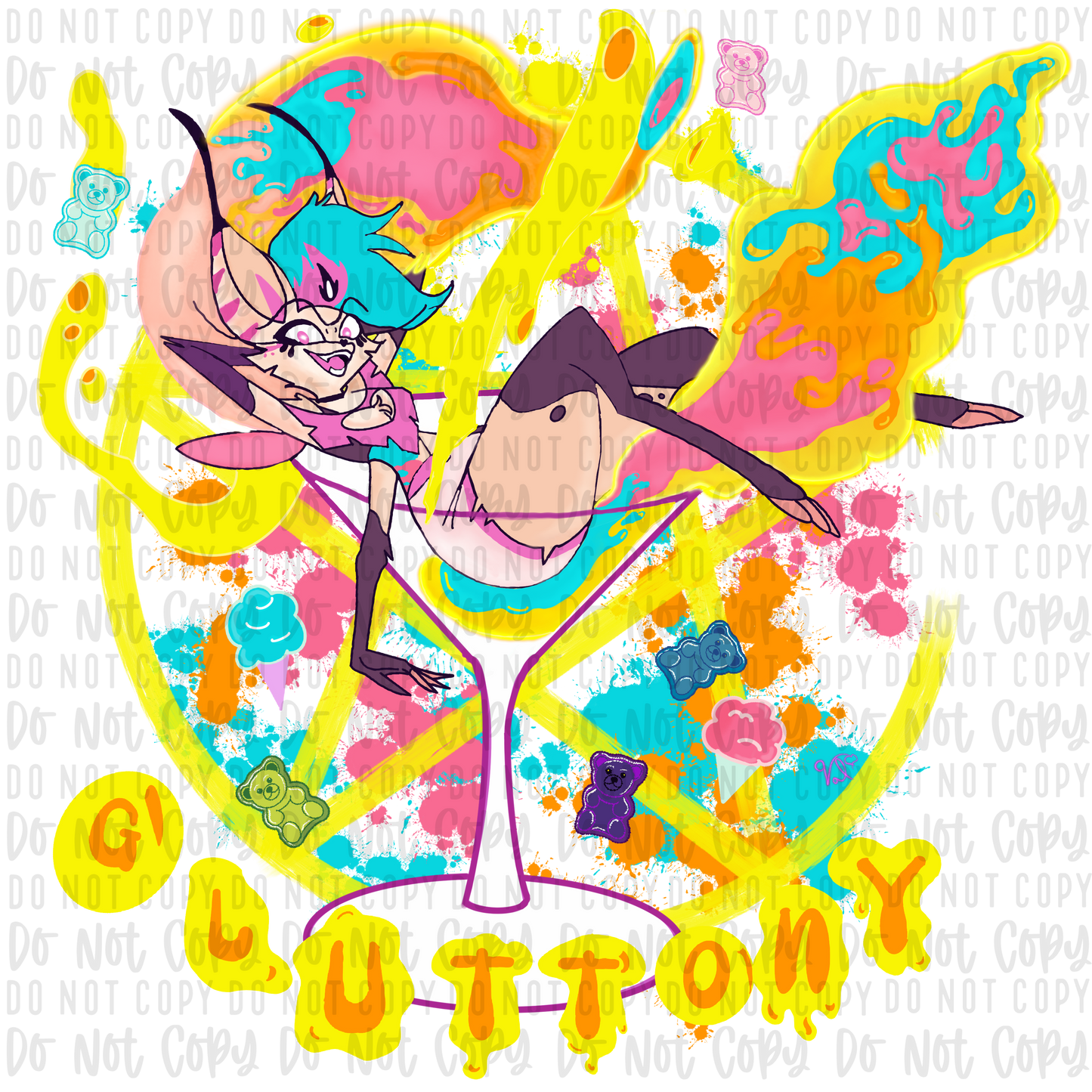 Gluttony Sin T-shirt