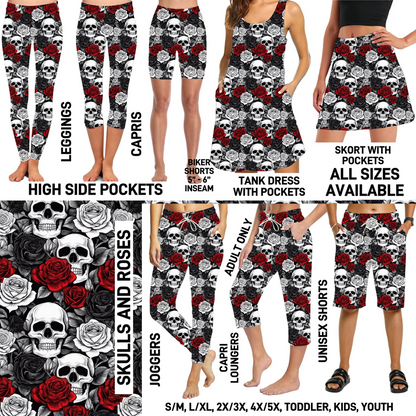 295BT - Skulls and Roses - Preorder Closing 6/28 ETA: Late Aug