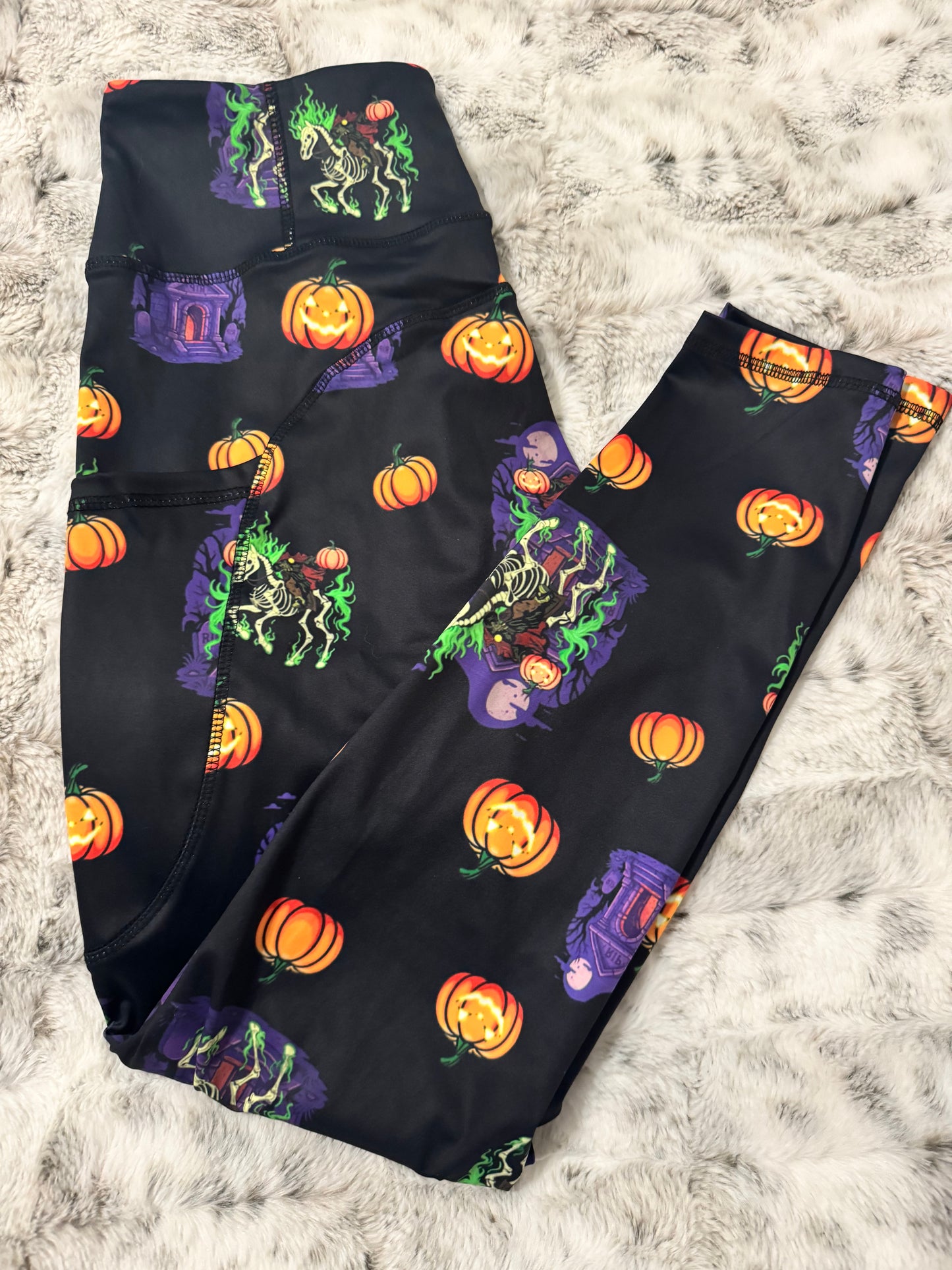 Headless Horsemen Full Length Leggings With Pockets